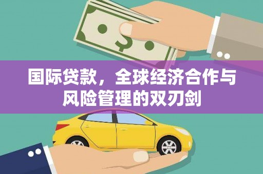 依安国际贷款，全球经济合作与风险管理的双刃剑