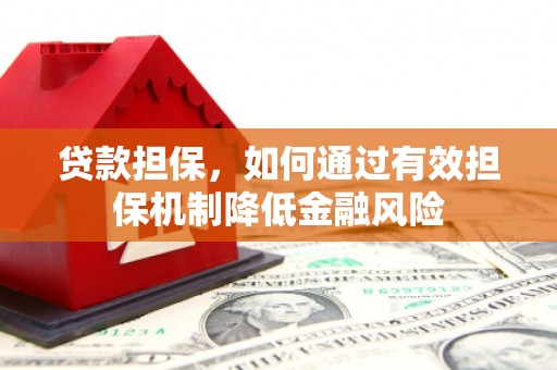 依安贷款担保，如何通过有效担保机制降低金融风险