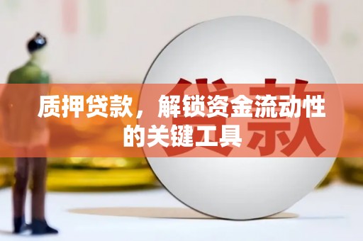 依安质押贷款，解锁资金流动性的关键工具