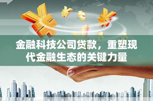 依安金融科技公司贷款，重塑现代金融生态的关键力量