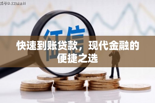 依安快速到账贷款，现代金融的便捷之选